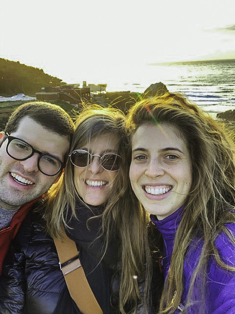 Ben Norry with his mom, Gail Norry, on a Birthright Israel accessibility trip